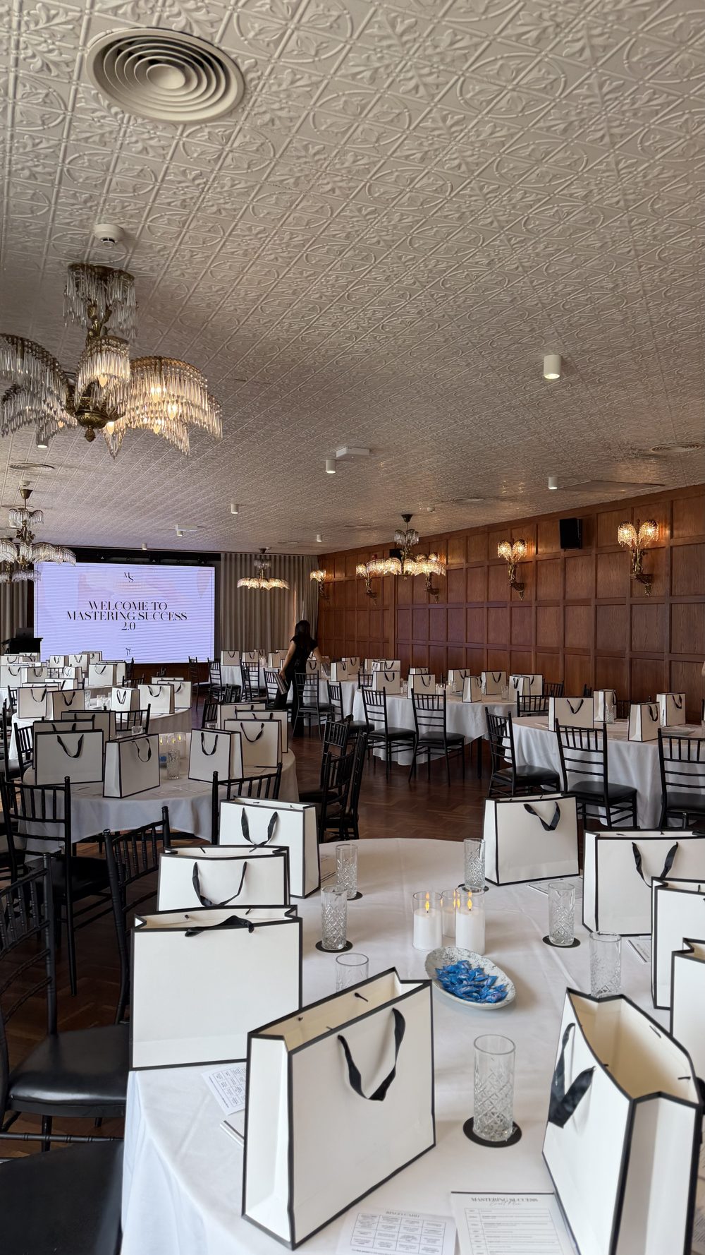 Mastering Success event room